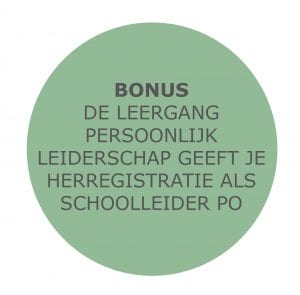 PO scholleidersregister persoonlijk leiderschap